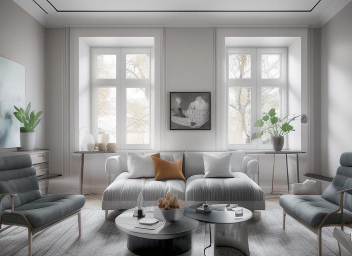 如何通过墙面颜色搭配实现简约风格的家居视觉效果?