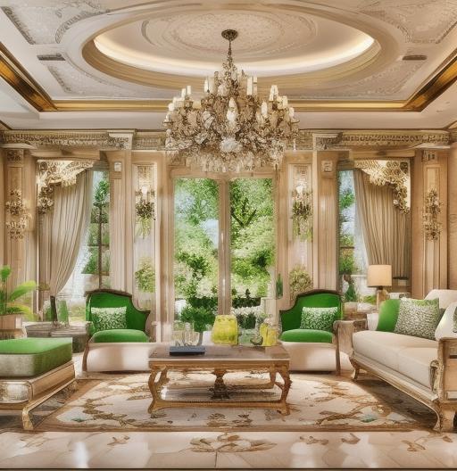 法式家具在装修中应如何搭配其他元素以突出其特色？