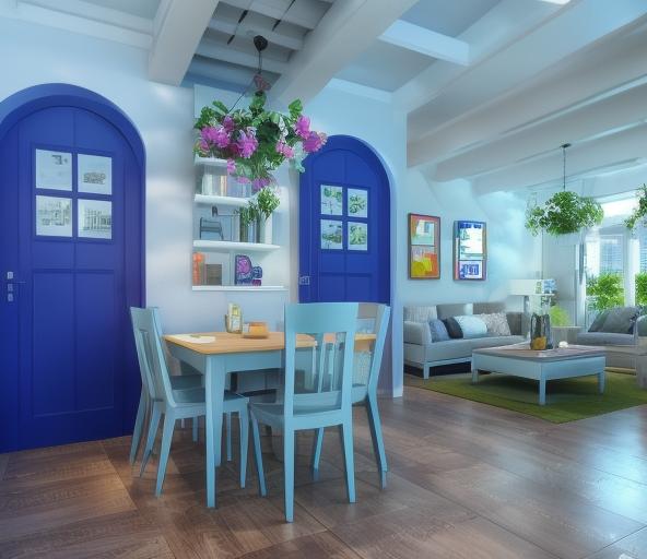 如何将自然元素融入到客厅的色彩设计中？